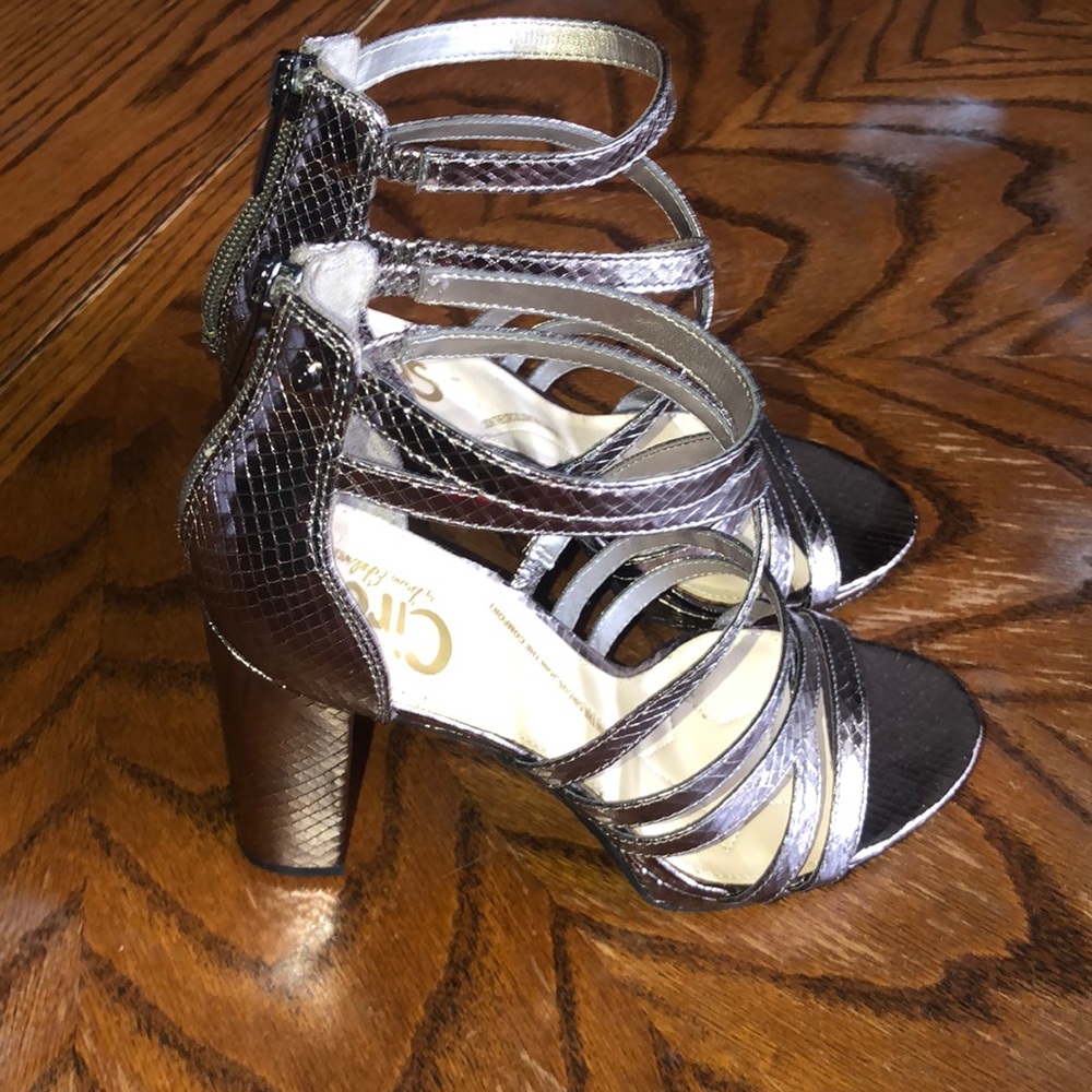 Circus strappy heels never worn